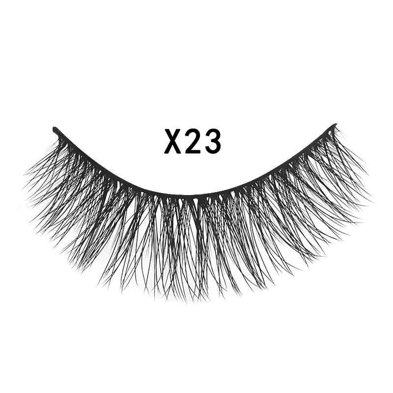 3 pairs 3D mink false eyelashes natural cross eyelashes