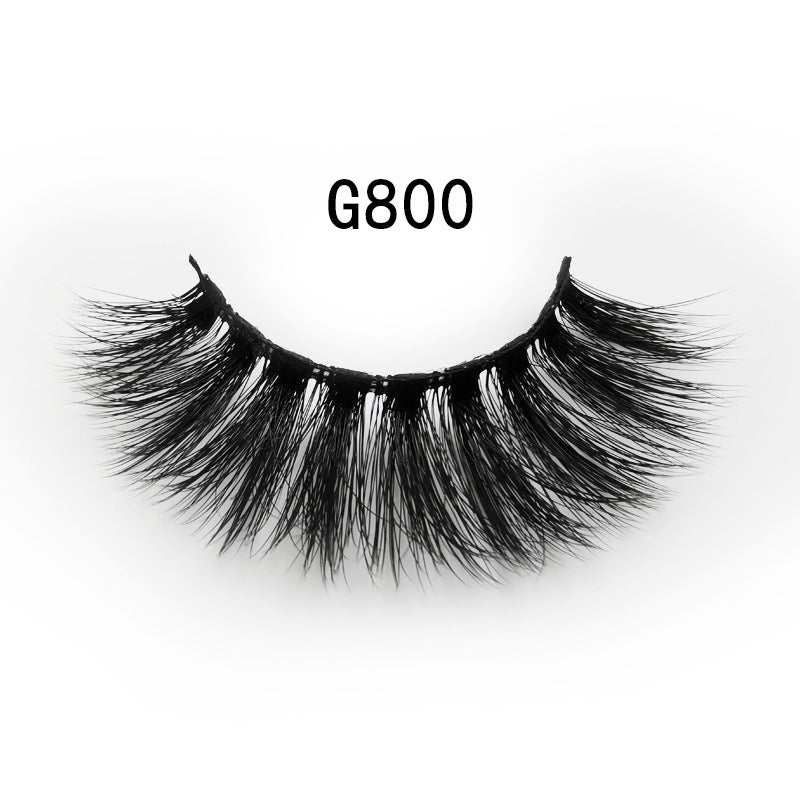 5 Pairs 3D Mink Hair False Eyelashes Natural Thick Eyelashes G800 Beauty Tool