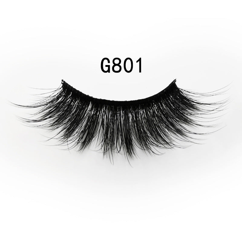 5 Pairs 3D Mink Hair False Eyelashes Natural Thick Eyelashes G800 Beauty Tool