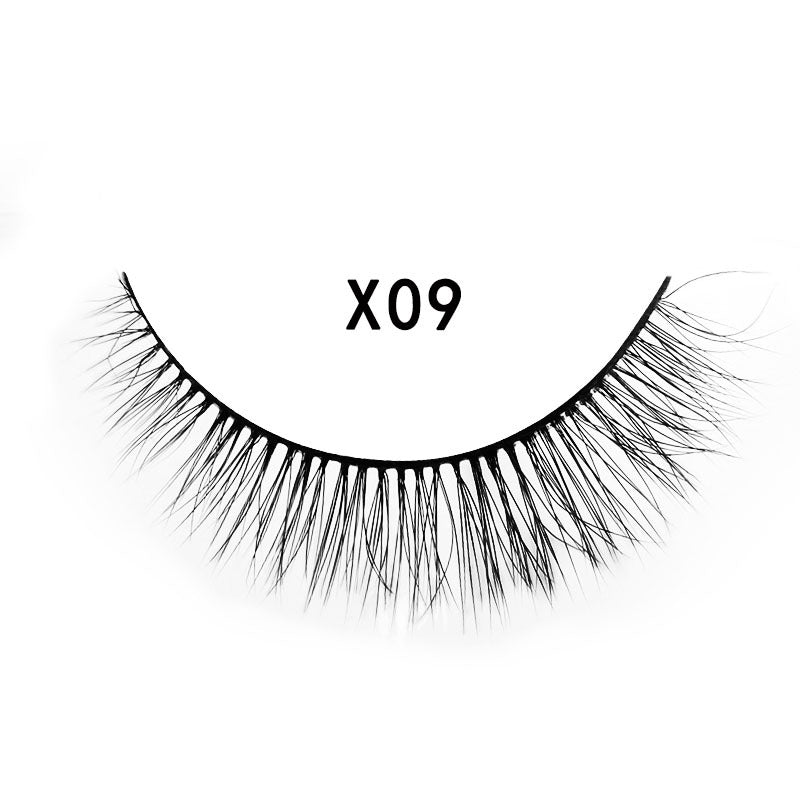 3 pairs 3D mink false eyelashes natural cross eyelashes