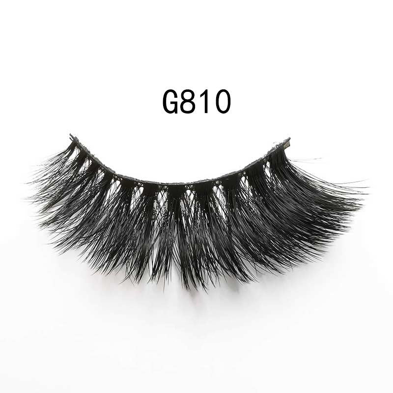 5 Pairs 3D Mink Hair False Eyelashes Natural Thick Eyelashes G800 Beauty Tool