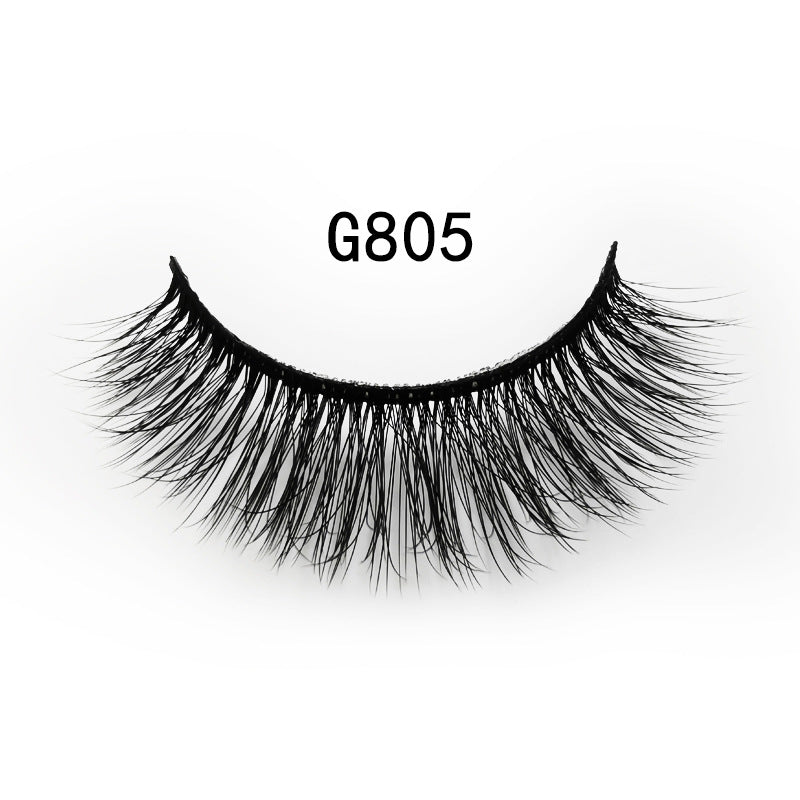 5 Pairs 3D Mink Hair False Eyelashes Natural Thick Eyelashes G800 Beauty Tool