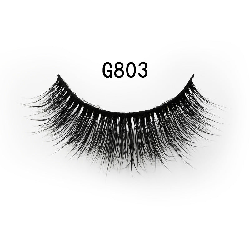 5 Pairs 3D Mink Hair False Eyelashes Natural Thick Eyelashes G800 Beauty Tool