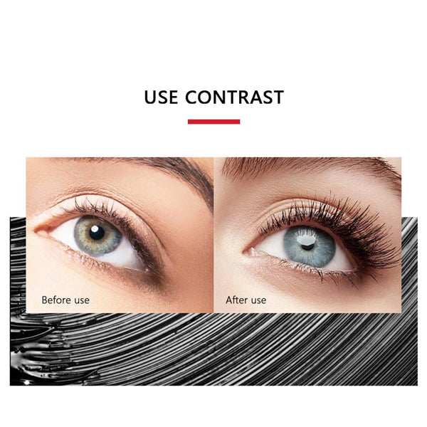 5D WATERPROOF SILK FIBER THICK LENGTHENING MASCARA