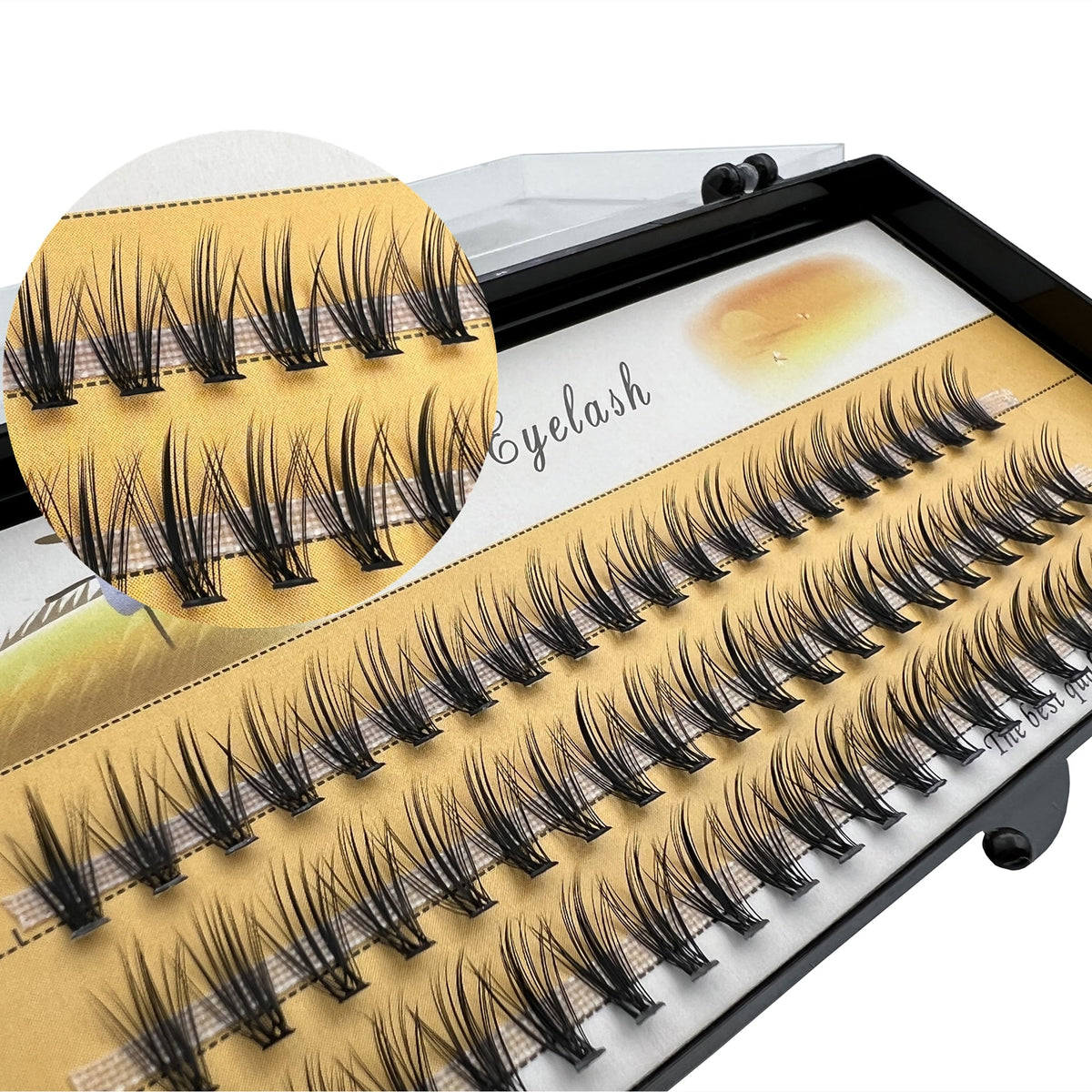 1box/60 bundles 20/30D fake eyelashes imitation mink Natural Thick lashes