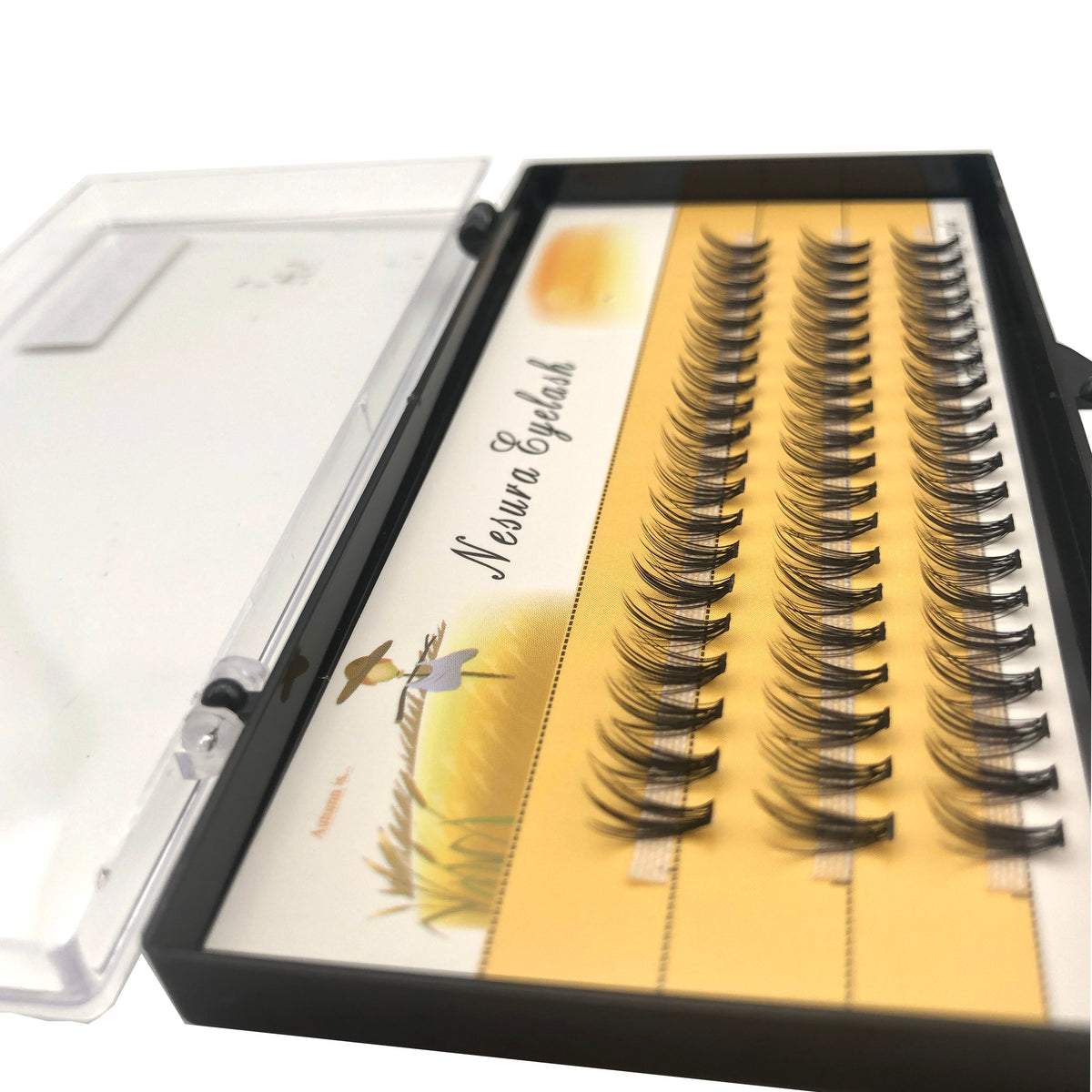 1box/60 bundles 20/30D fake eyelashes imitation mink Natural Thick lashes