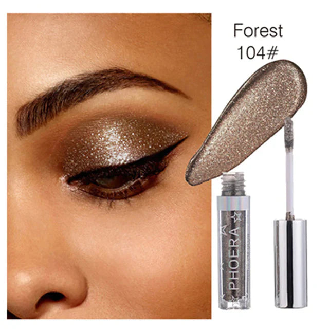 Makeup Metallic Glitter Liquid Eyeshadow