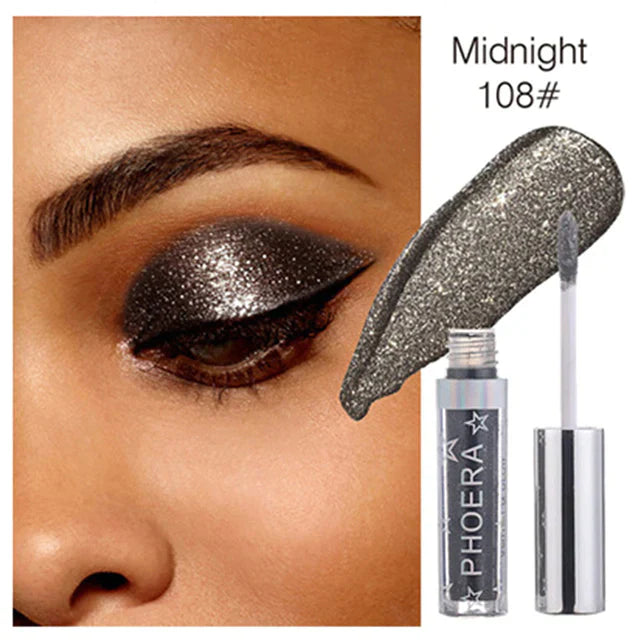 Makeup Metallic Glitter Liquid Eyeshadow