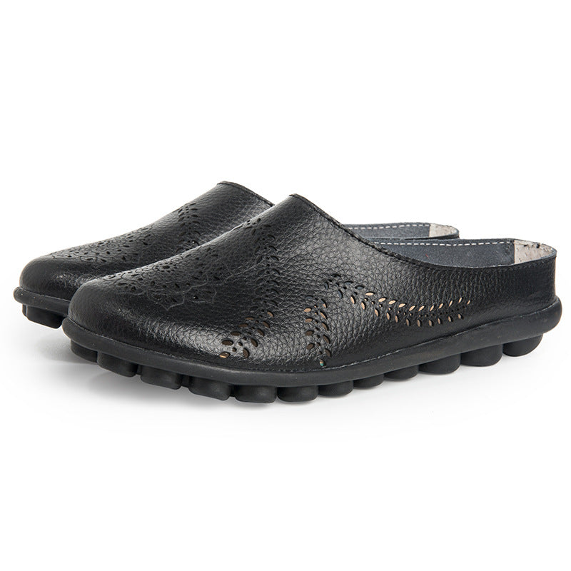 Joliejuly Casual All-match Hollow Slippers Virsion