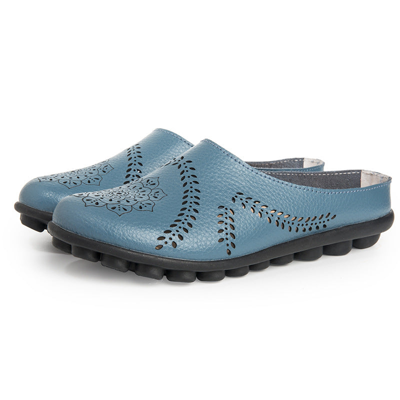 Joliejuly Casual All-match Hollow Slippers Virsion