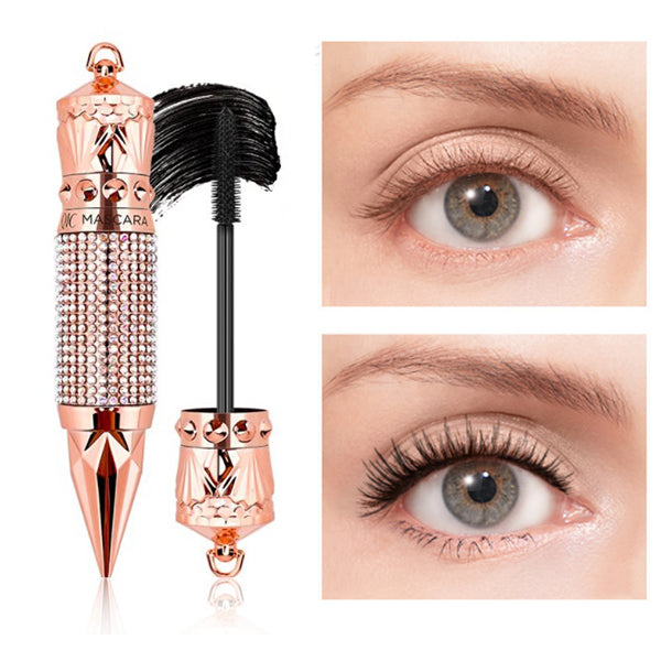 5D WATERPROOF SILK FIBER THICK LENGTHENING MASCARA