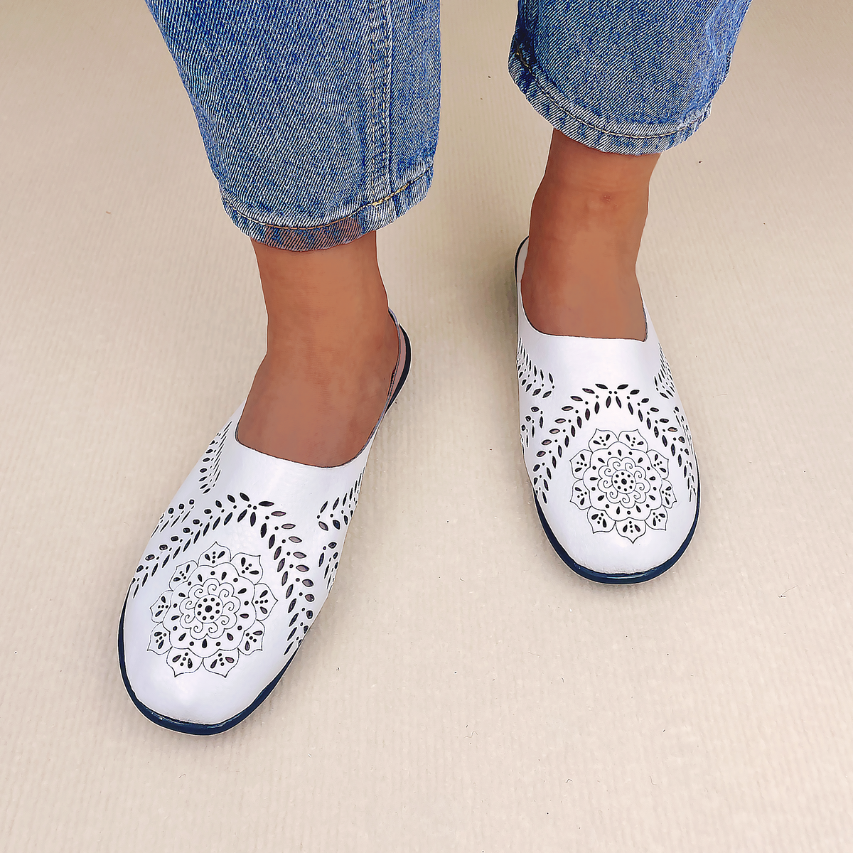 Joliejuly Casual All-match Hollow Slippers Virsion