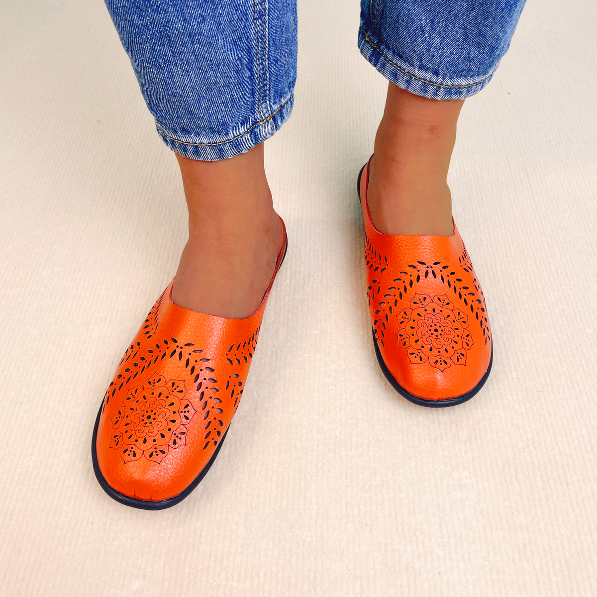 Joliejuly Casual All-match Hollow Slippers Virsion