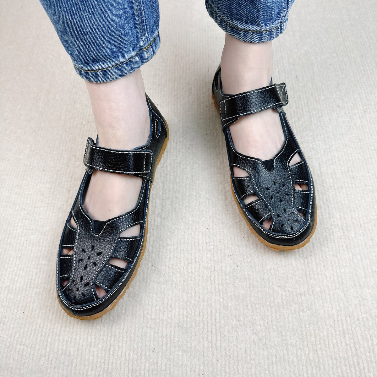 Joliejuly Split Casual Sandals