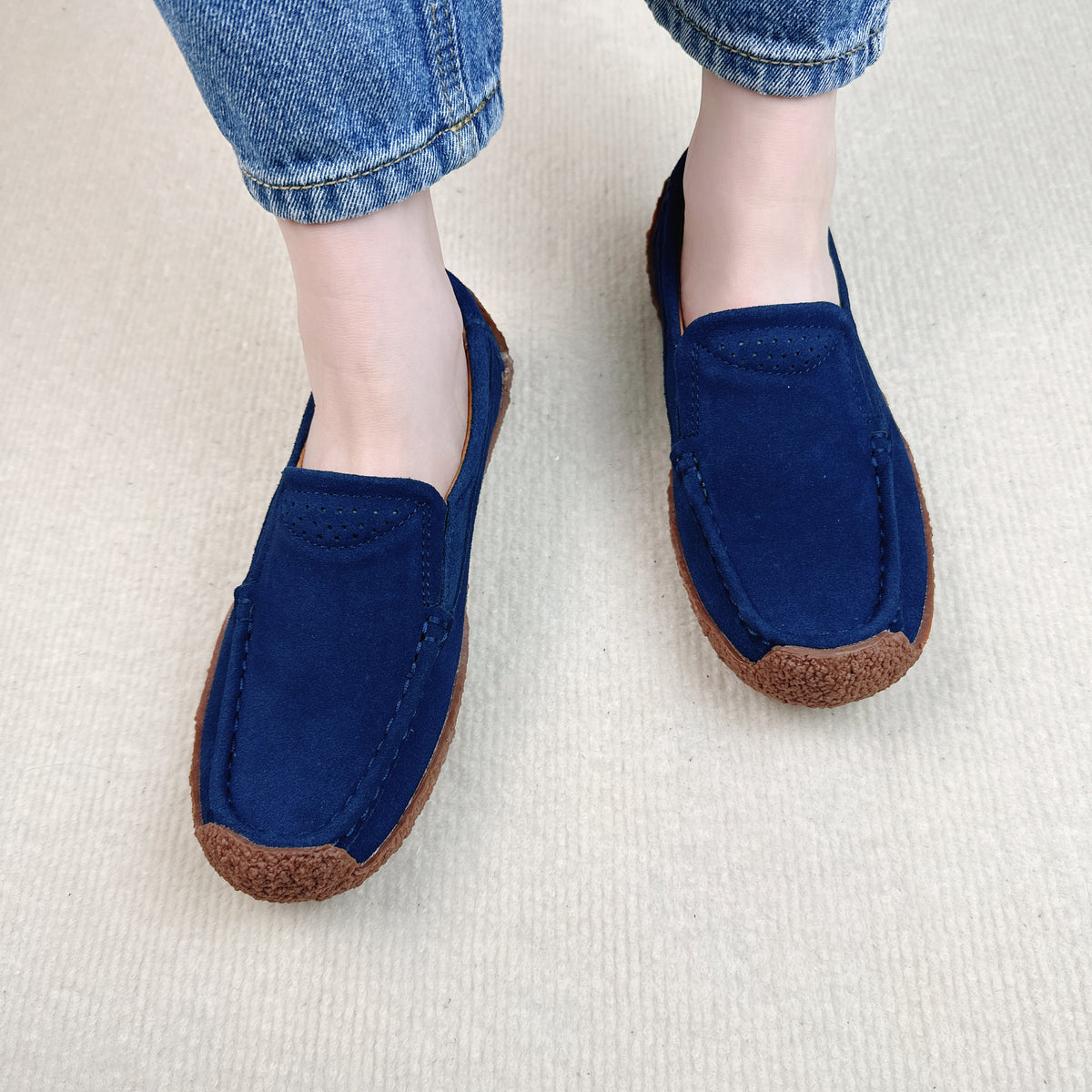 Joliejuly - Stylish casual sports flat bean snail shoes