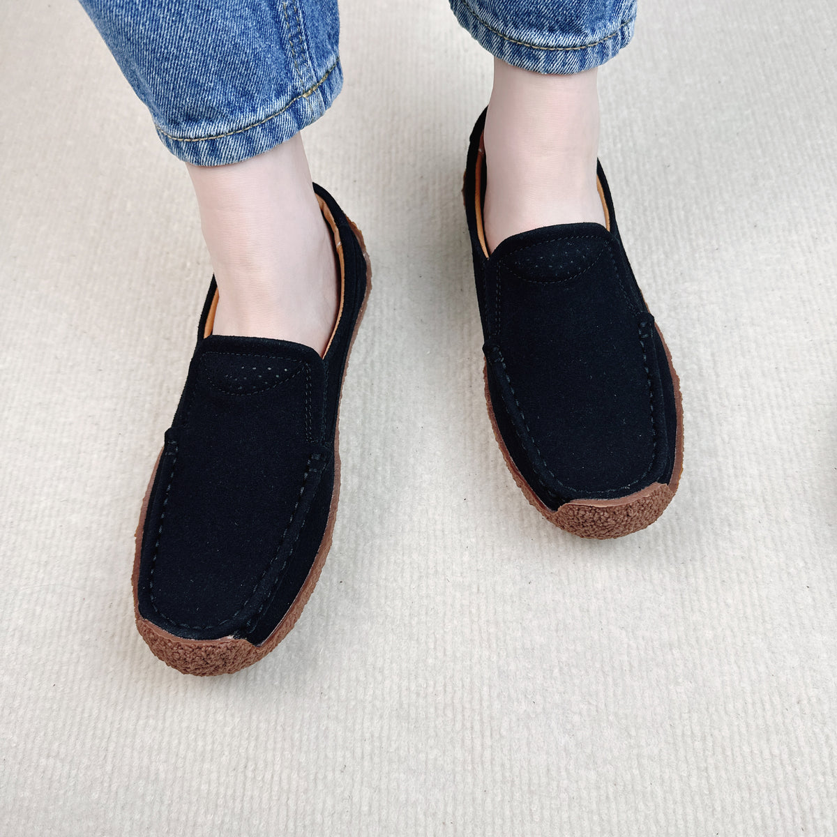 Joliejuly - Stylish casual sports flat bean snail shoes