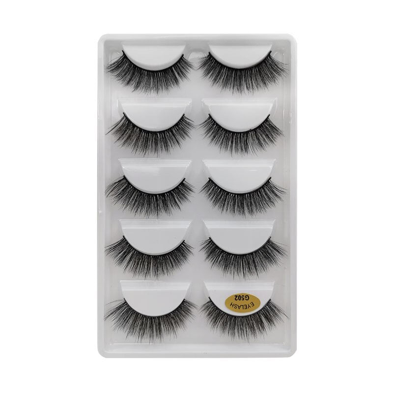 3/5/10 Pair 3D Mink Lashes Natural Eyelash Dramatic False Eyelashes Faux Cils Makeup Fake Eyelash Extension maquiagem