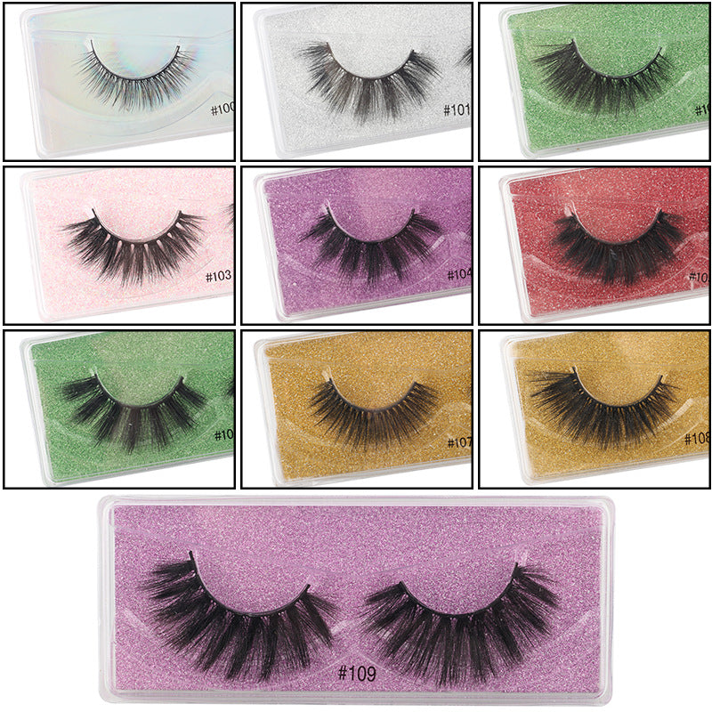 3D false eyelashes are naturally thick eyelashes