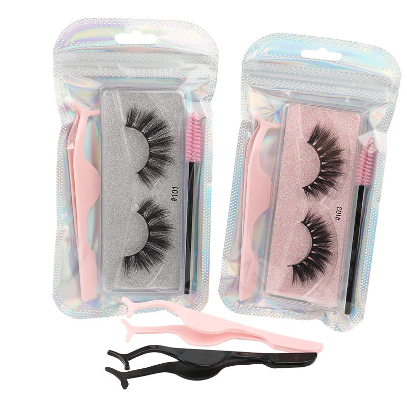 3D false eyelashes are naturally thick eyelashes