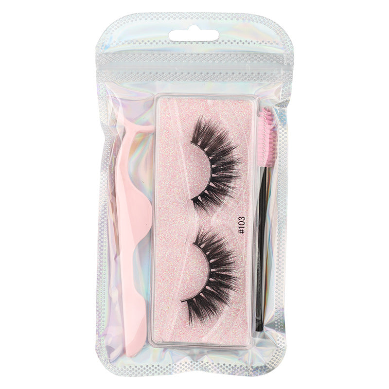 3D false eyelashes are naturally thick eyelashes