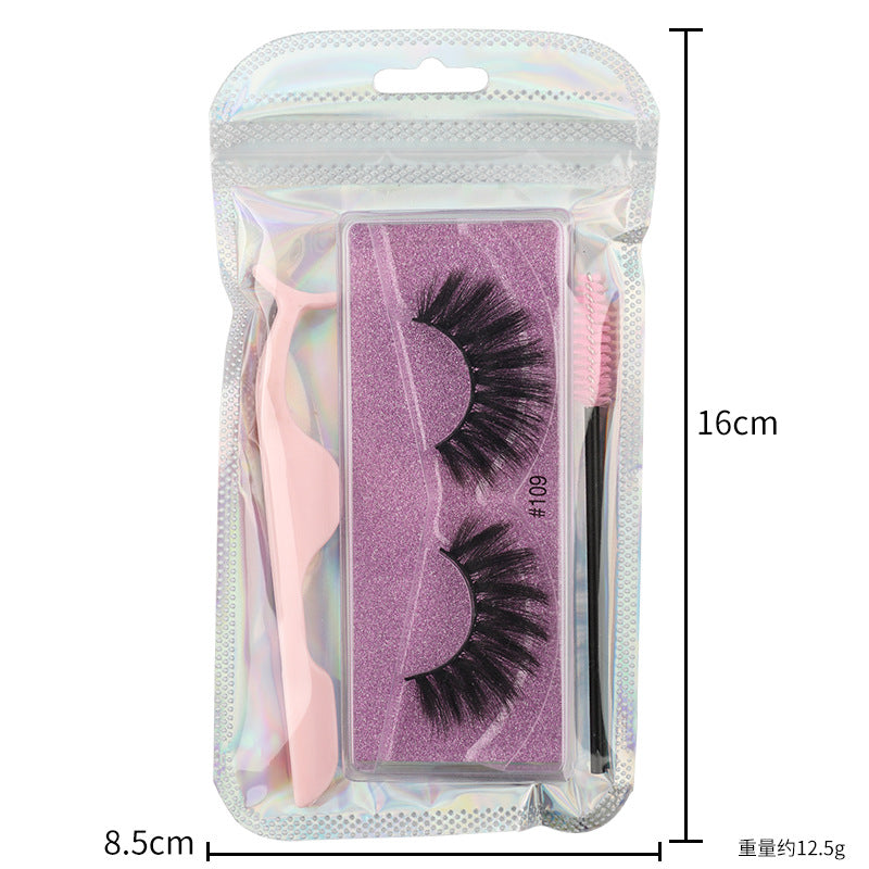 3D false eyelashes are naturally thick eyelashes