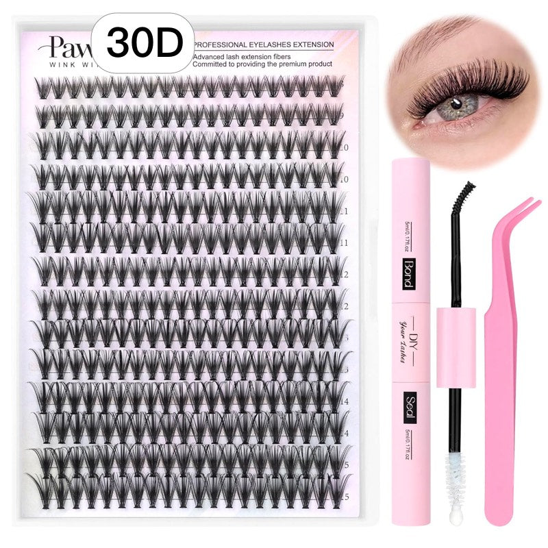 Joliejuly 30D-0.07D-9-16MIX KITDIY Eyelash Extension Kit 280pcs