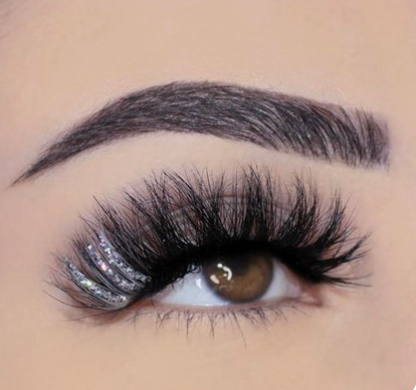 3D Mix Color Fluffy Soft False Eyelashes