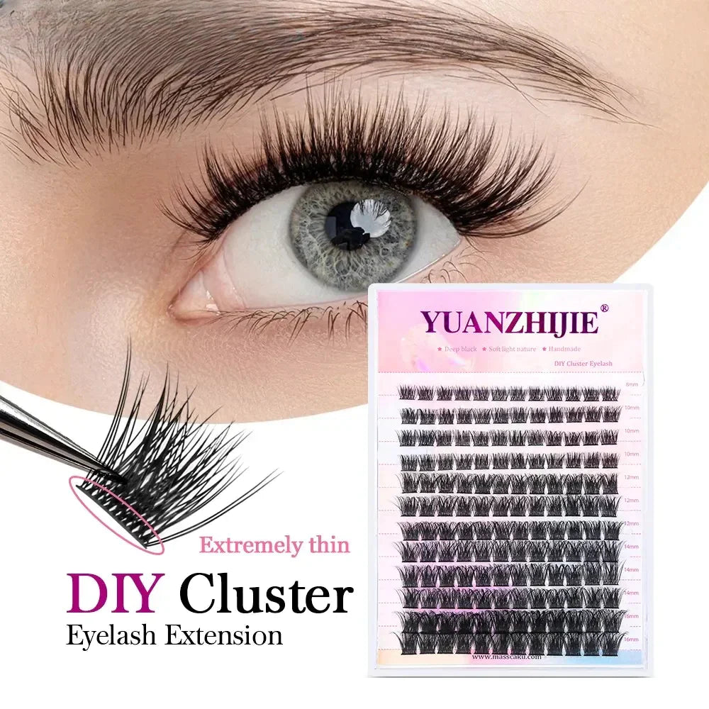 Joliejuly DIY Eyelashes Mix Color 144